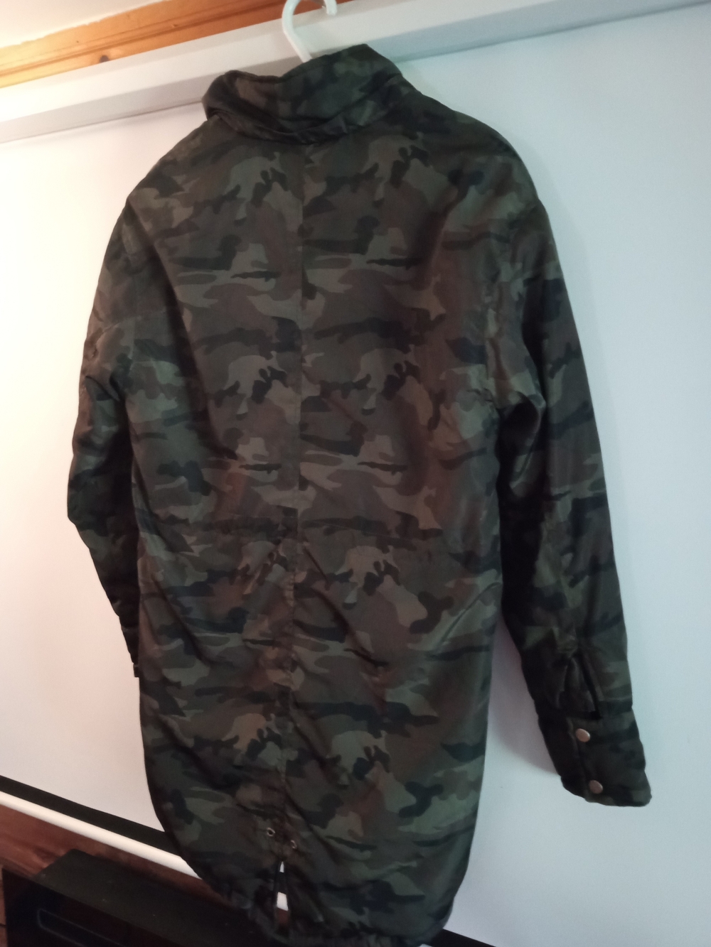 Men's Camo Field Jacket - Green Camouflage - Picture 6 of 6